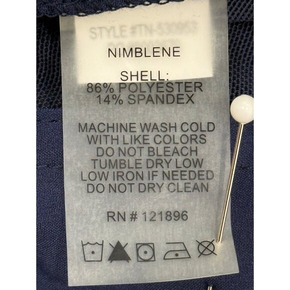 Title Nine Nimblene Rogue Capri Crop Hiking Pants Navy Blue Womens Size 2 NEW - Picture 8 of 8